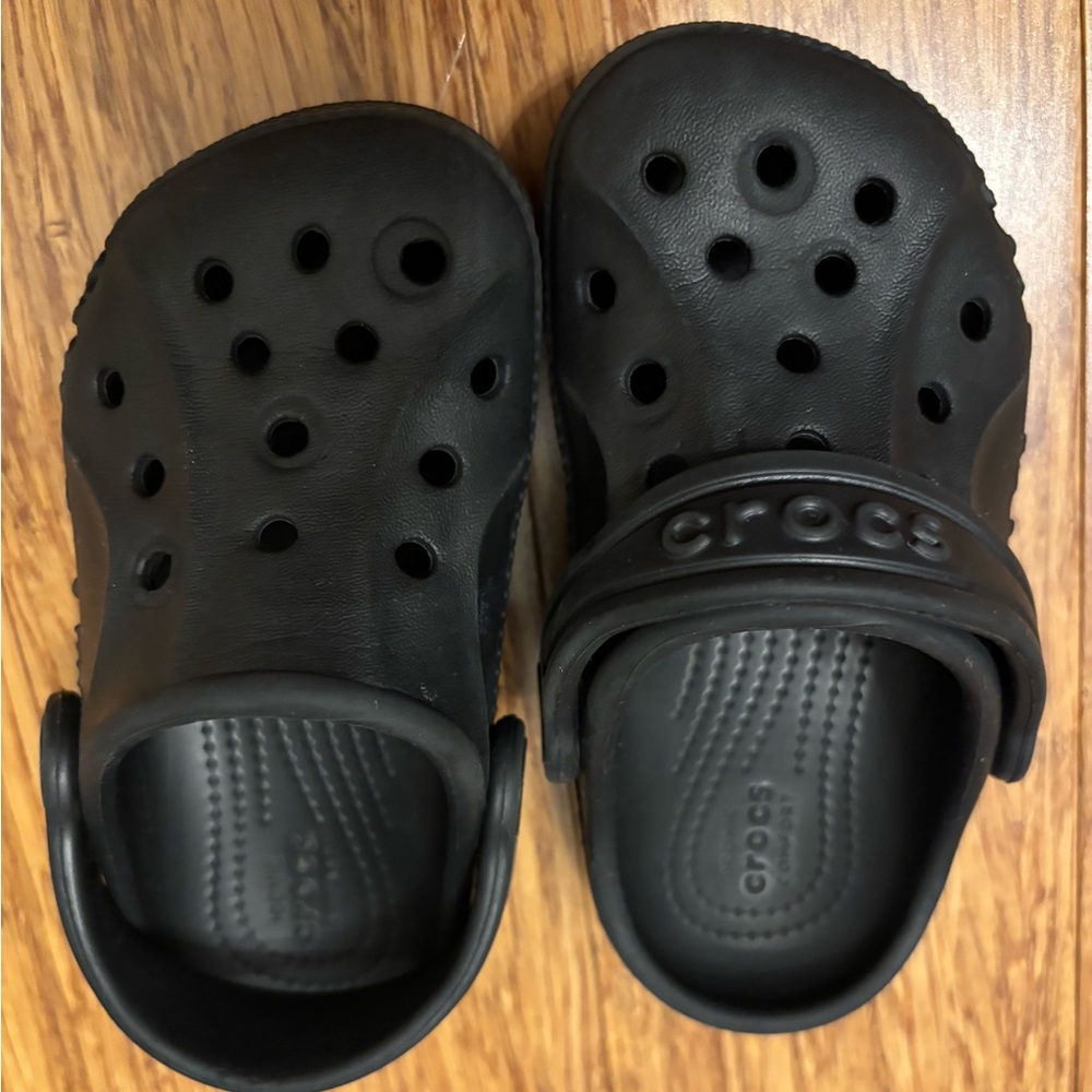 CROCS Kids Black Water Shoes